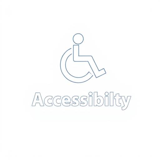 Logo représentant l'accessibilité, symbolisant l'inclusion et l'ouverture à tous.