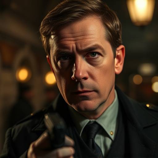 Photo de Marc Leclerc dans le rôle de l'Inspecteur Antoine Garnier